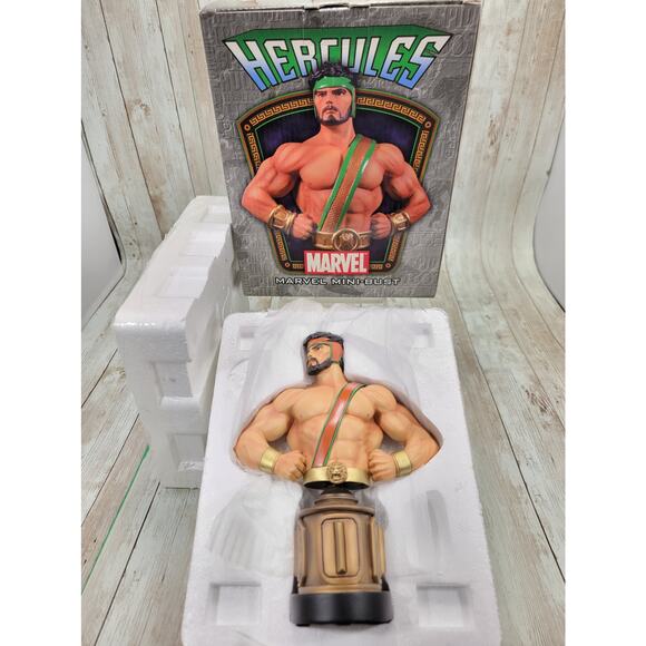 Bowen Designs Hercules Mini Bust Classic Version Marvel Sample 0920/1500 New - Picture 1 of 9